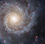 Спиральная галактика M74 